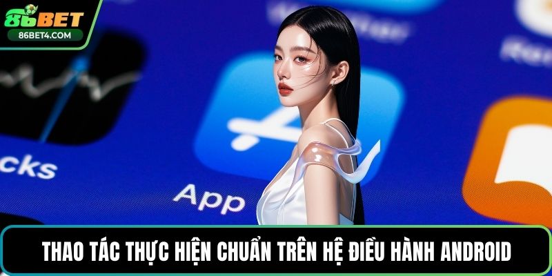 Thao tác thực hiện chuẩn trên hệ điều hành android