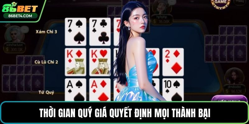 Thời gian quý giá quyết định mọi thành bại